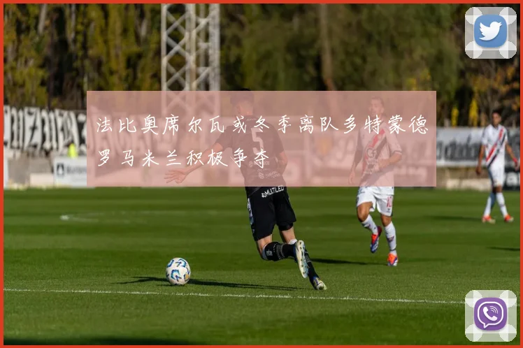 法比奥席尔瓦或冬季离队多特蒙德罗马米兰积极争夺