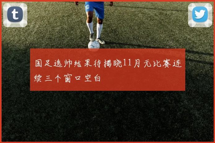 国足选帅结果待揭晓11月无比赛连续三个窗口空白