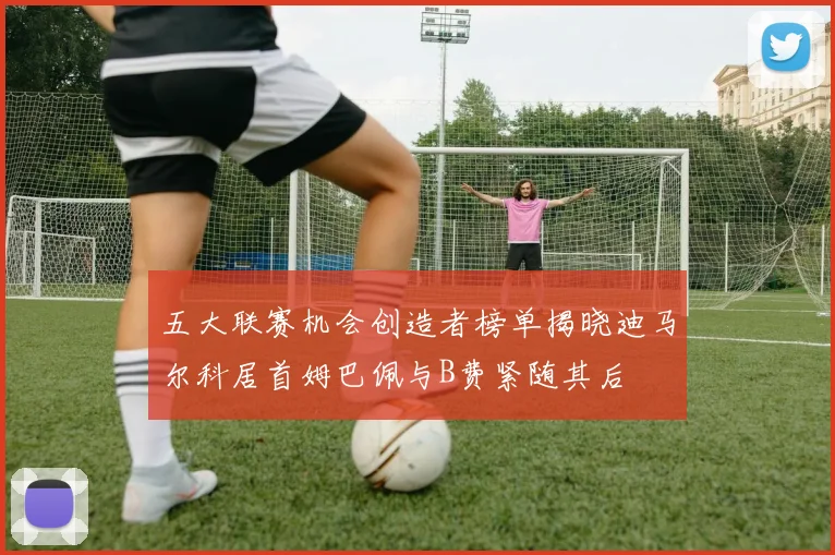 五大联赛机会创造者榜单揭晓迪马尔科居首姆巴佩与B费紧随其后